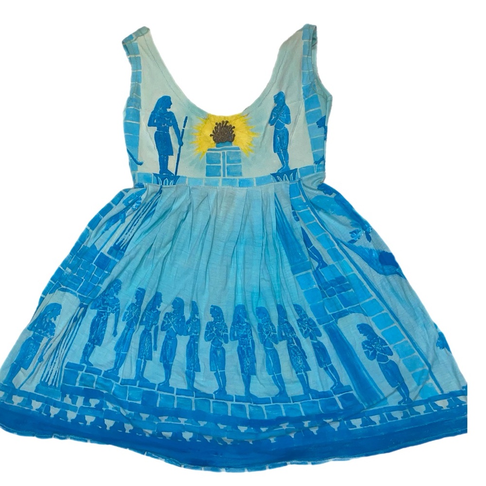 ✨ Hand- Painted + Handmade  Dress ✨